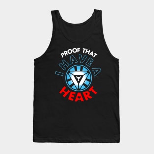 Superhero Quote Heart Heroes Motivational Inspirational Tank Top